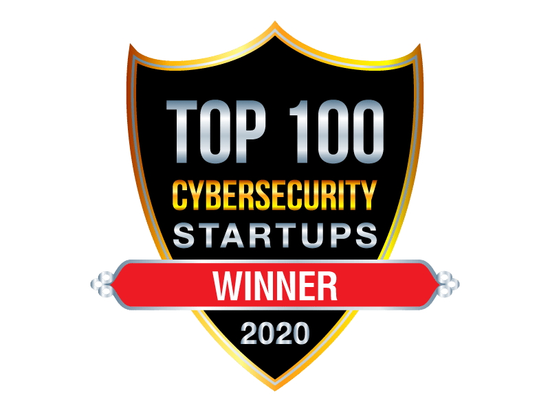 Top 100 Cybersecurity Startups 2020 Winner Badge