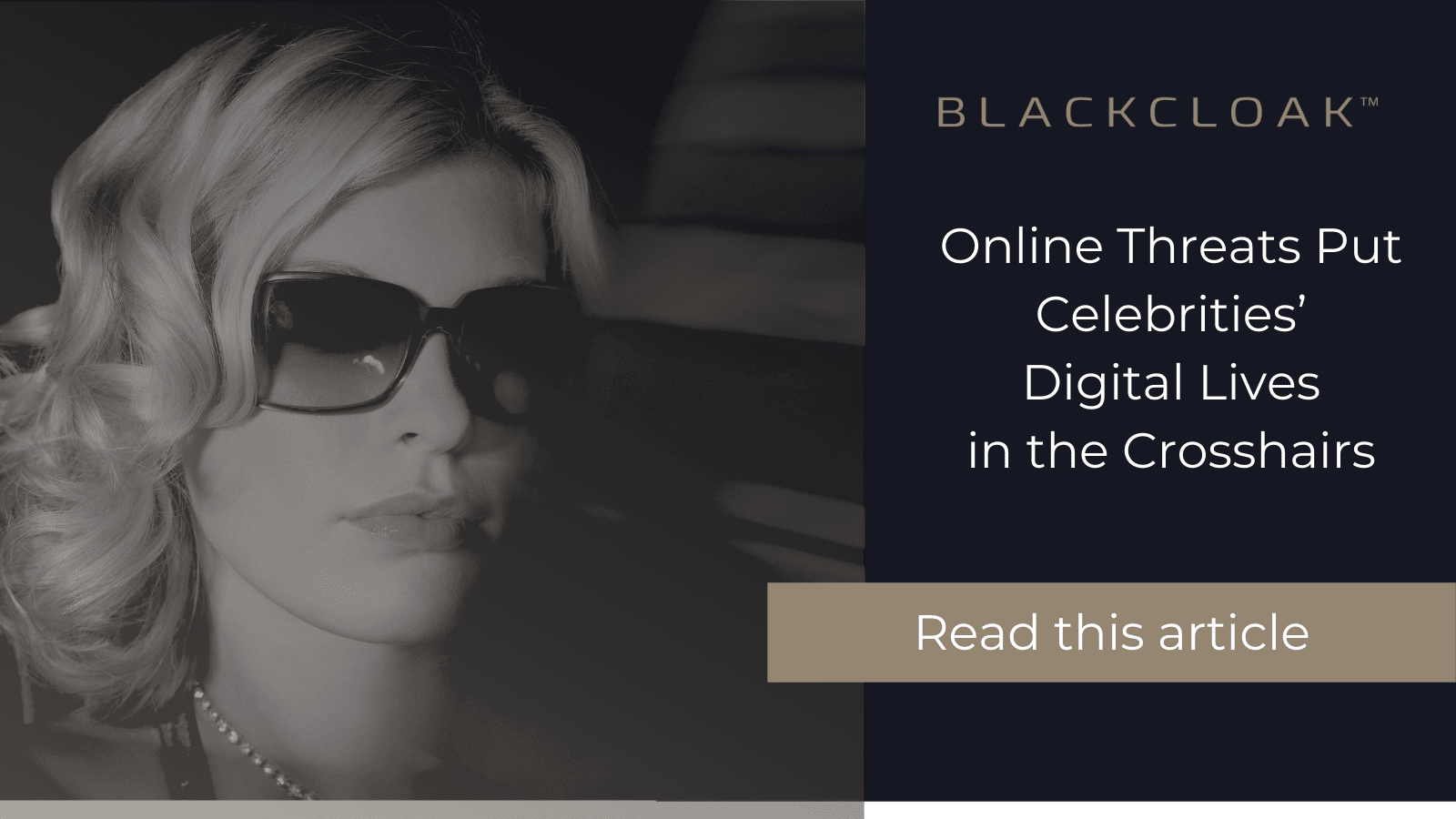 BlackCloak Celebrity Digital Risk Article Header Image