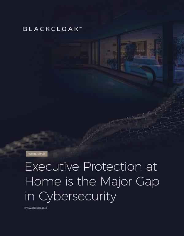 Executive Protection at Home Whitepaper