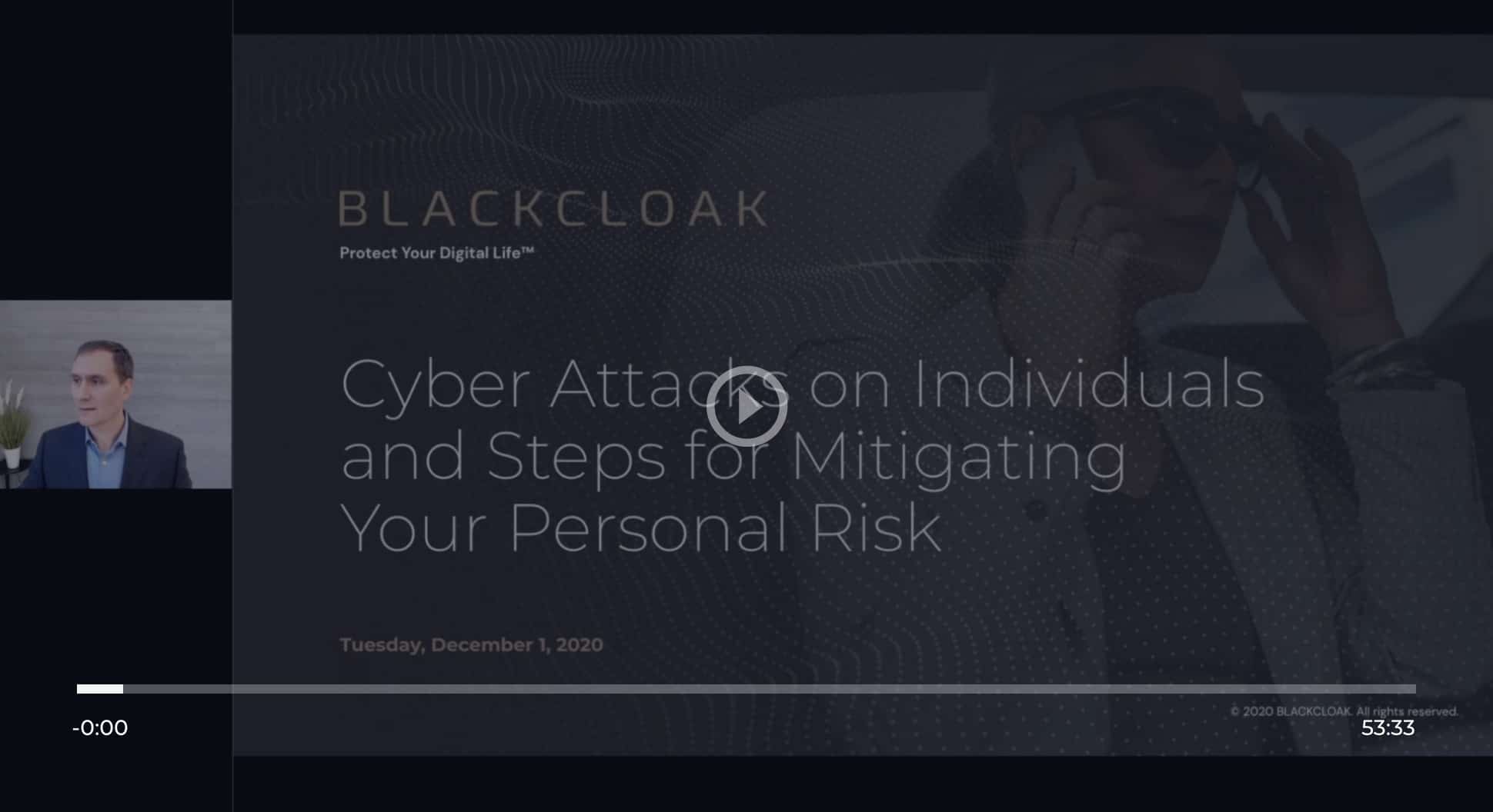 Cyber Attacks on Individuals and Steps for Mitigating Your Personal Risk