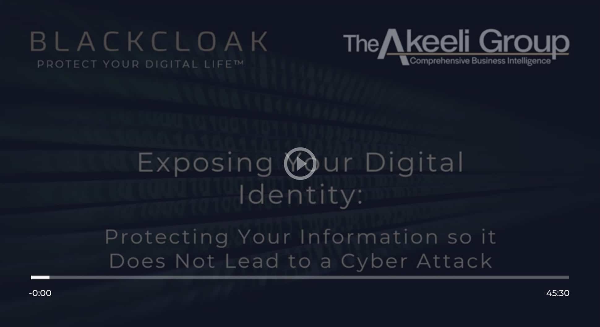 Exposing your digital identity