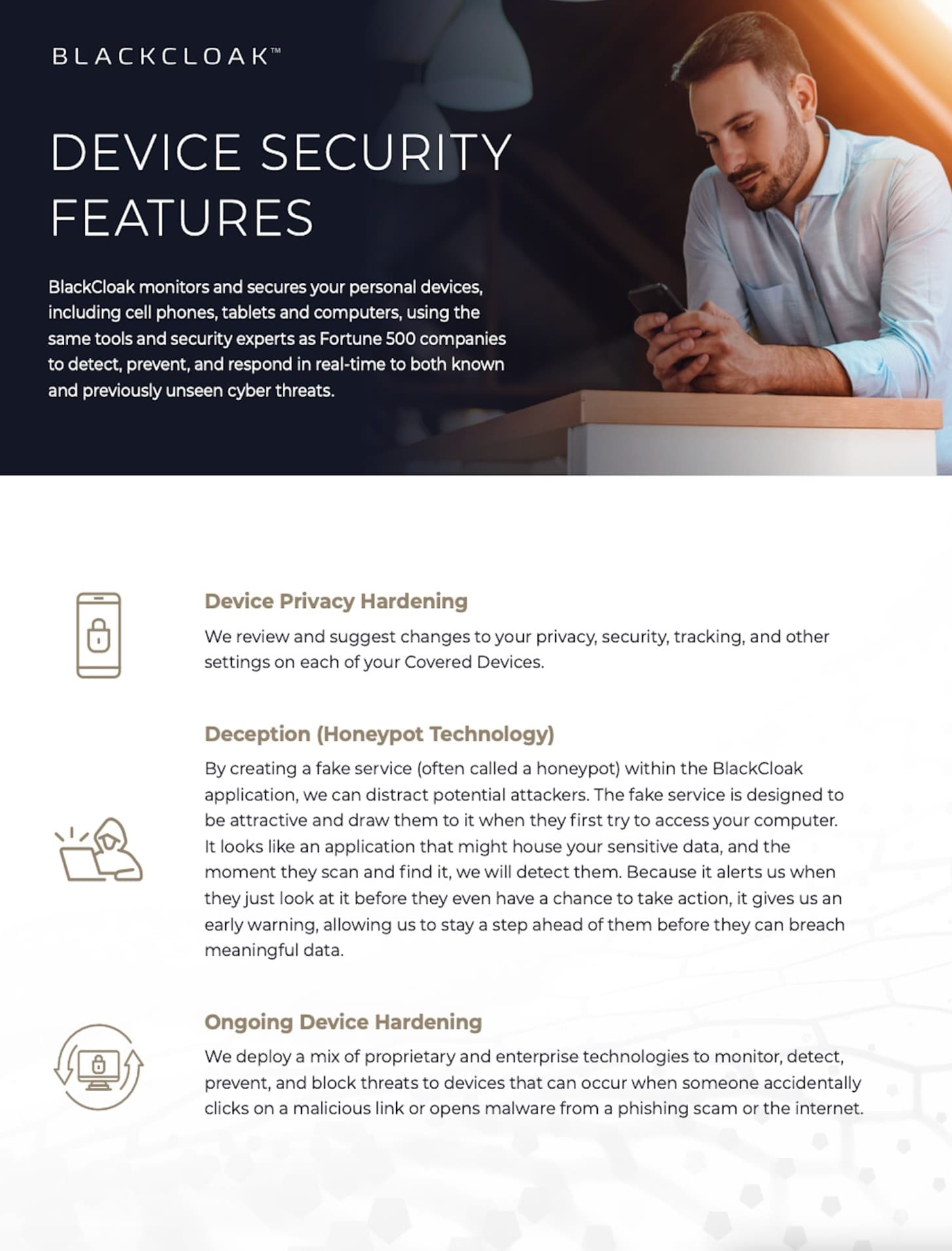 Device security features