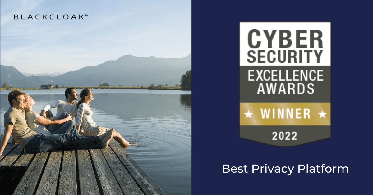 Cybersecurity excellence awards winner 2022 Best Privacy Platform