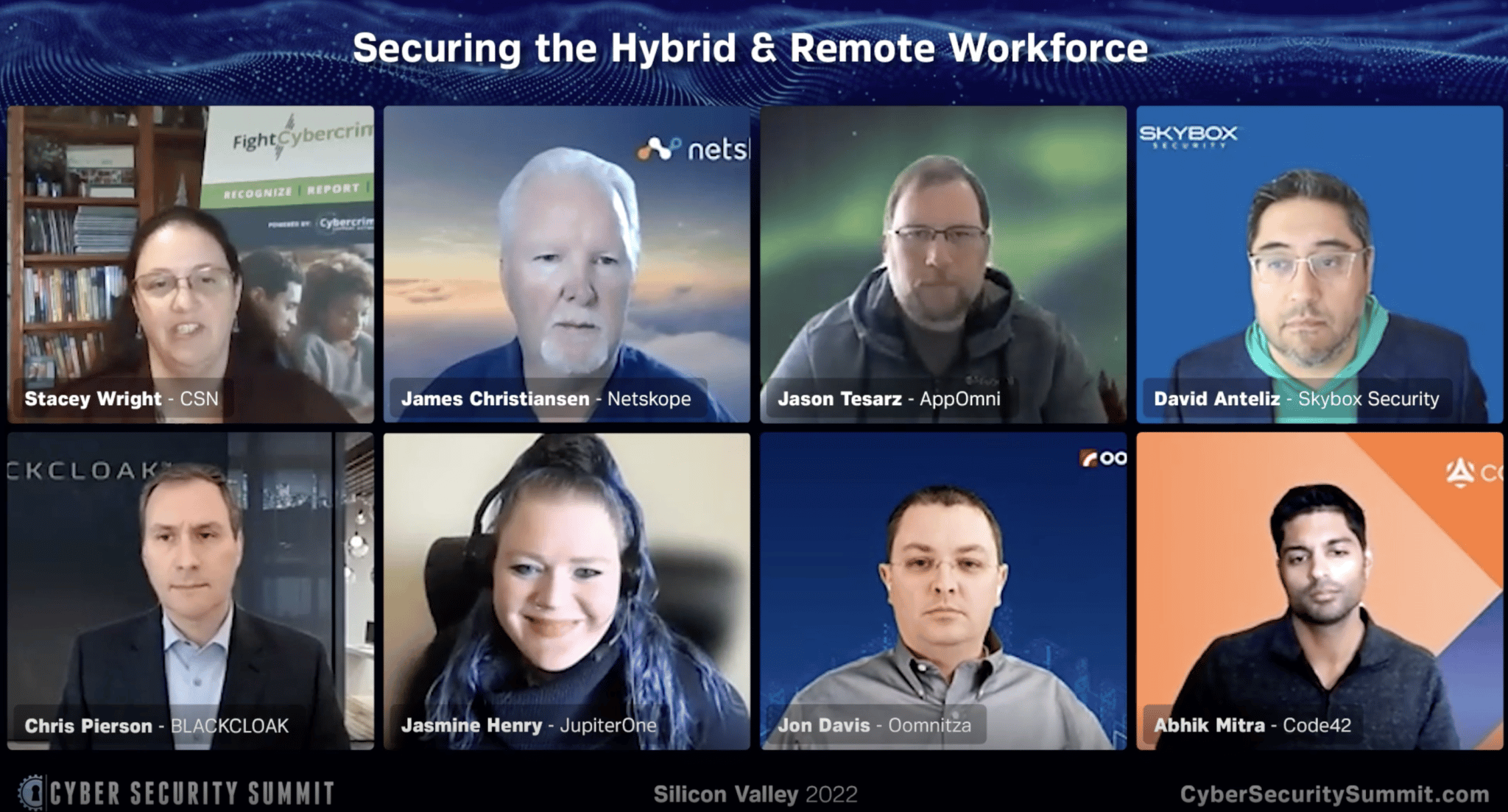 Silicon Valley Cyber Summit - Remote Work Webinar