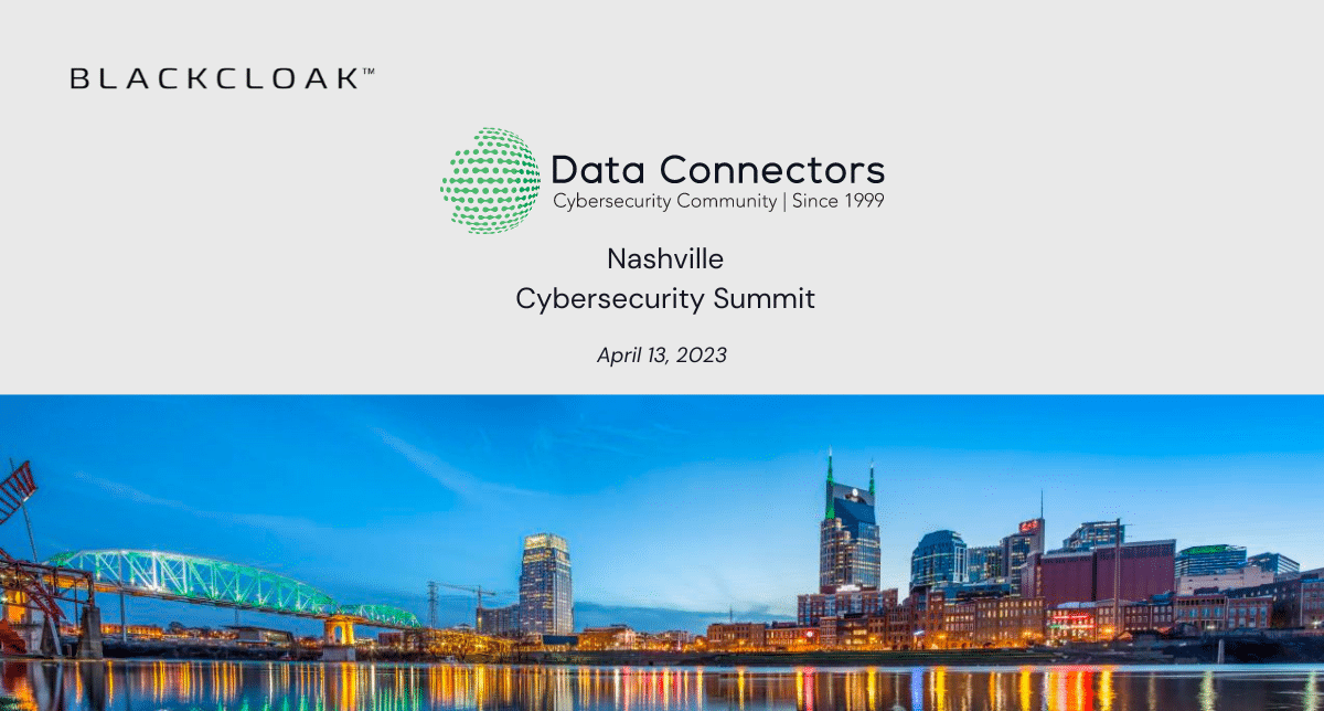 Data Connectors: Nashville Cybersecurity Summit