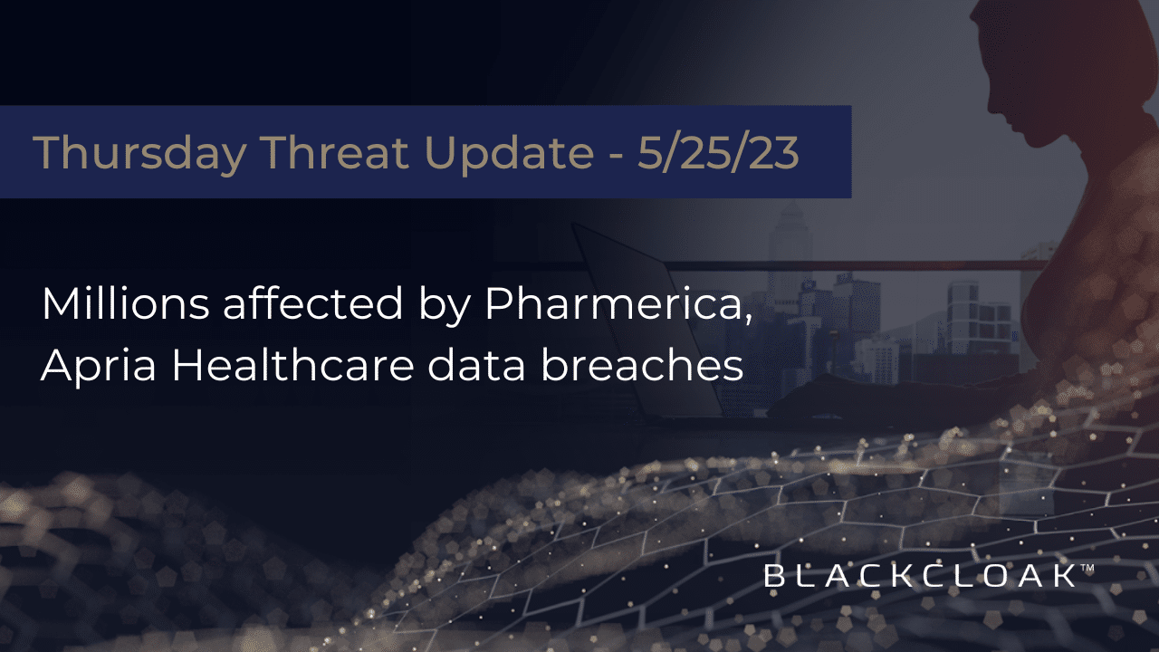 Millions affected by Pharmerica, Apria Healthcare breaches