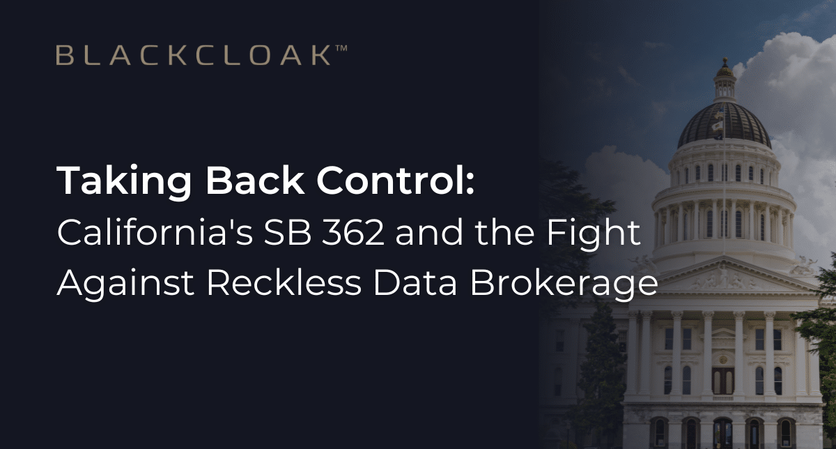 CA SB 362 and Recklas data brokers