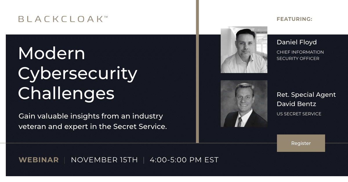 Modern Cybersecurity Challenges: Gain valuable insights from an industry veteran and expert in the Secret Service