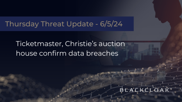 Ticketmaster, Christie’s auction house confirm data breaches ...