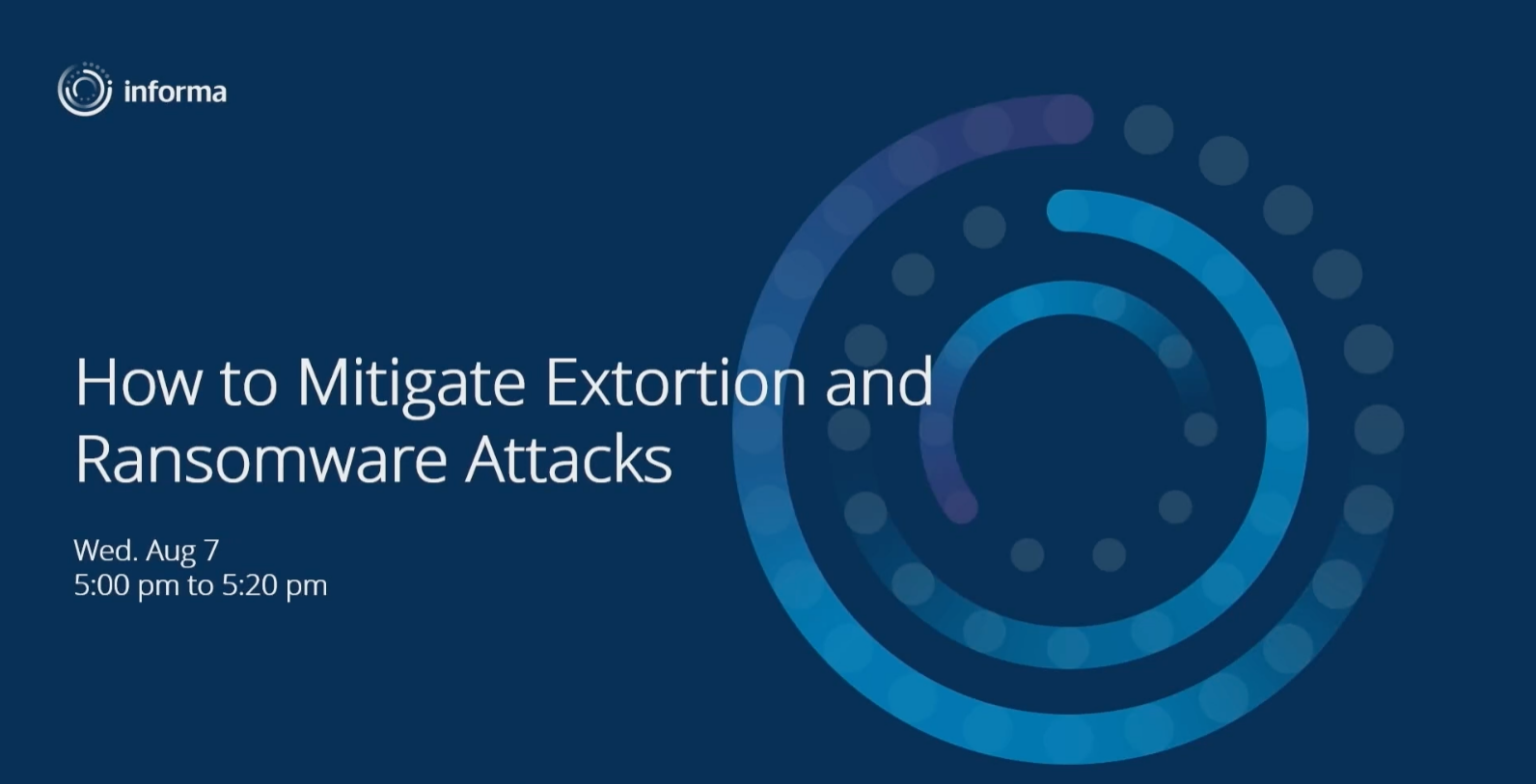 Cloak Ransomware Dark Reading: How to Mitigate Extortion and Ransomware Attacks ...