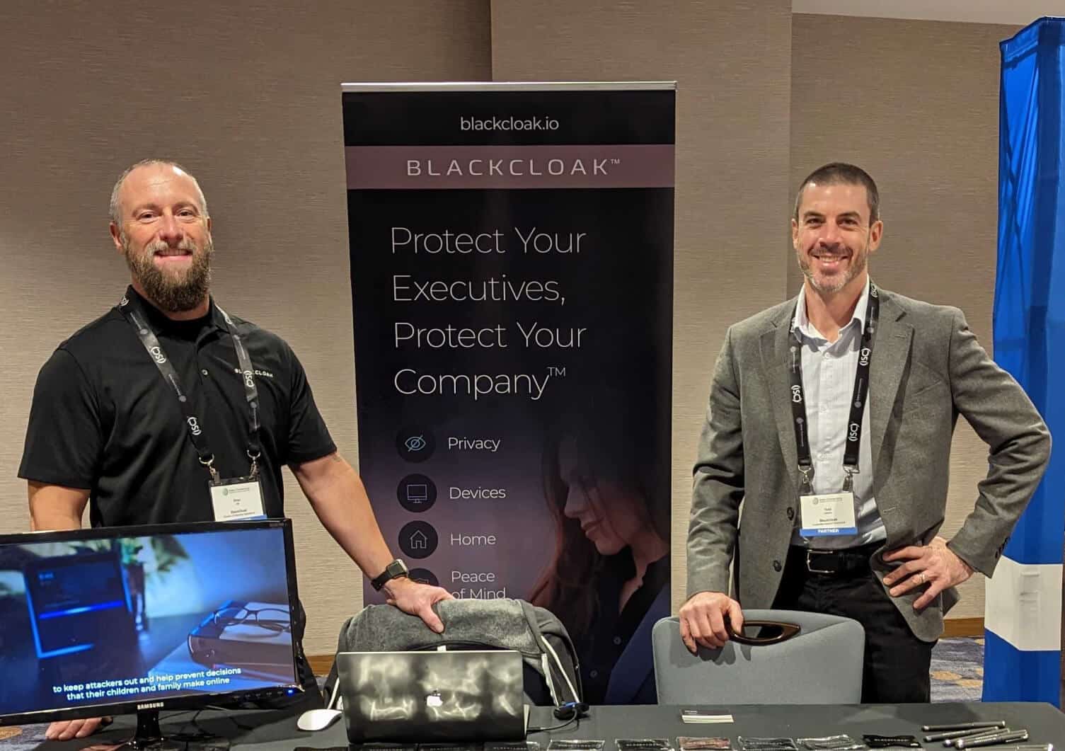 BlackCloak team, personal cybersecurity employer