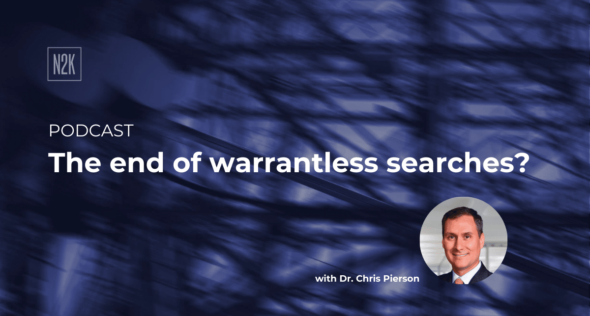 The end of warrantless searches?