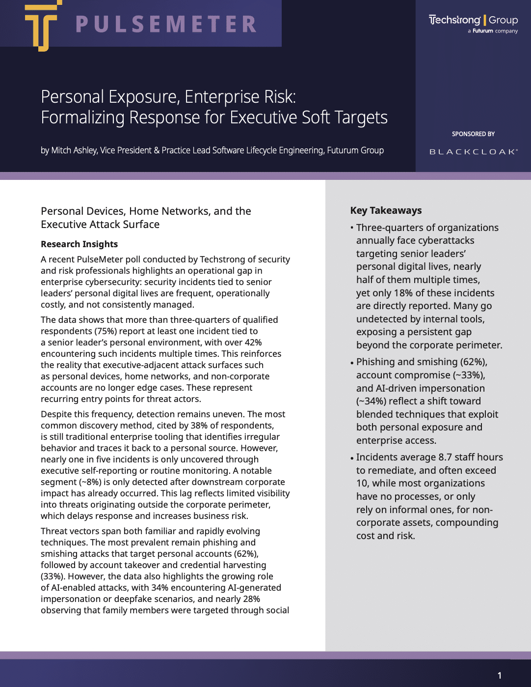 Personal Exposure, Enterprise Risk: Formalizing Response for Executive Soft Targets