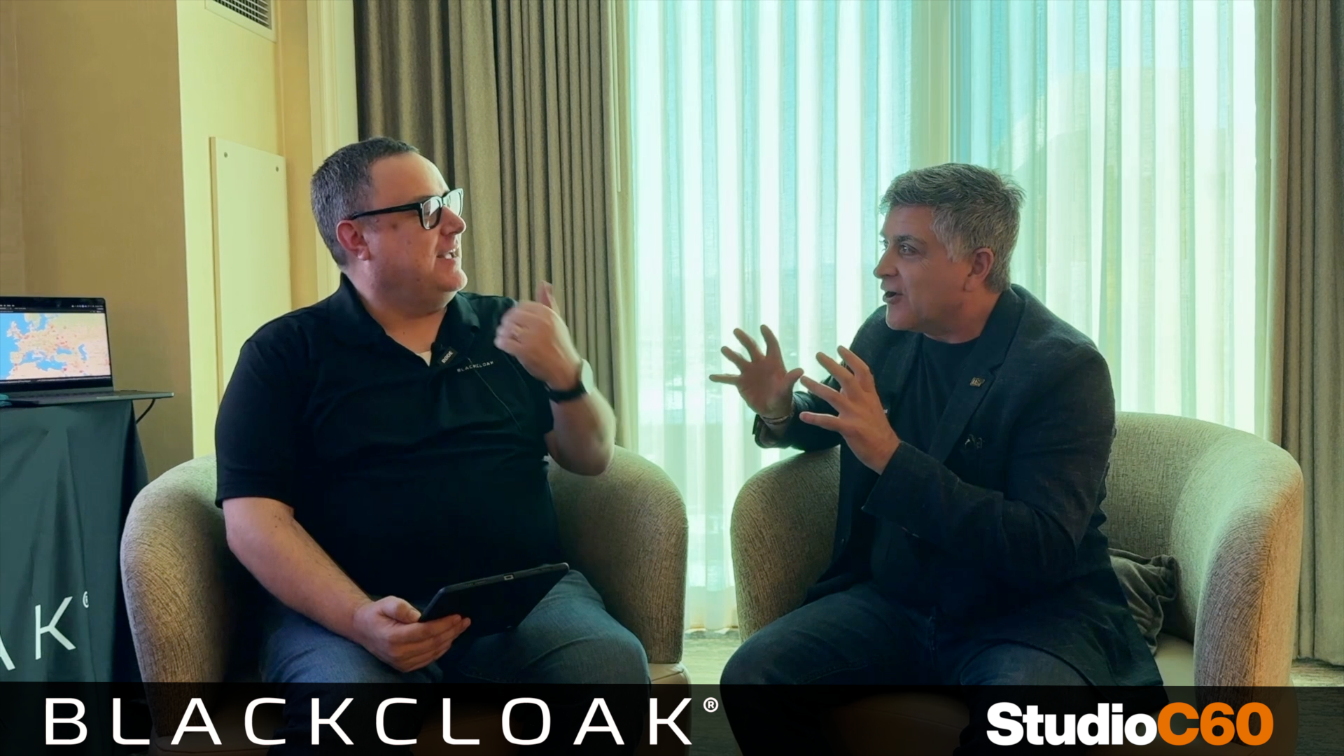 BlackCloak SVP of Product Matt Covington talks with ITSPmagazine's Sean Martin about BlackCloak in-app travel advisories